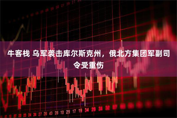 牛客栈 乌军袭击库尔斯克州，俄北方集团军副司令受重伤